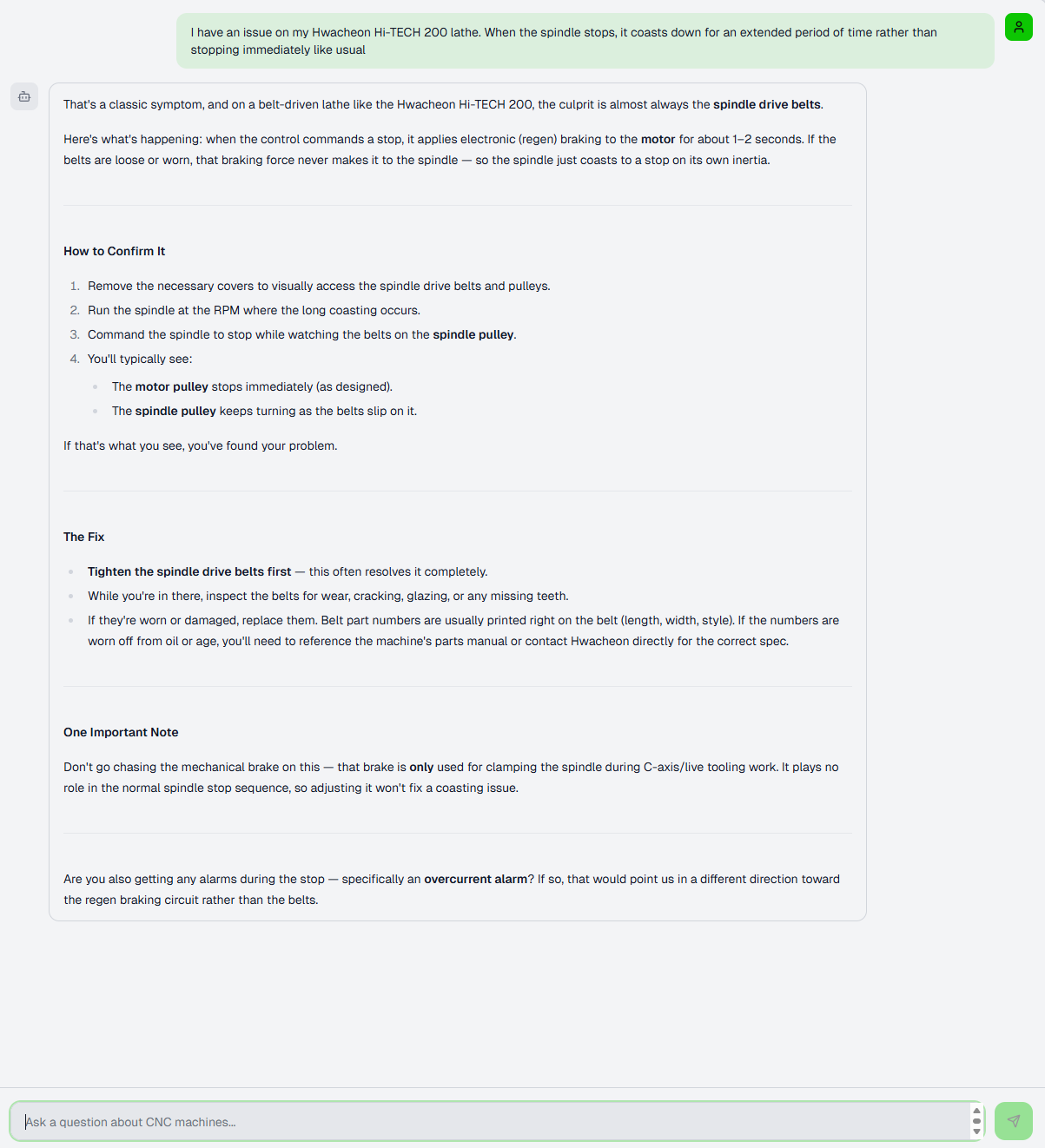 Industrial AI Diagnostic Interface - Maintenance Scheduling
